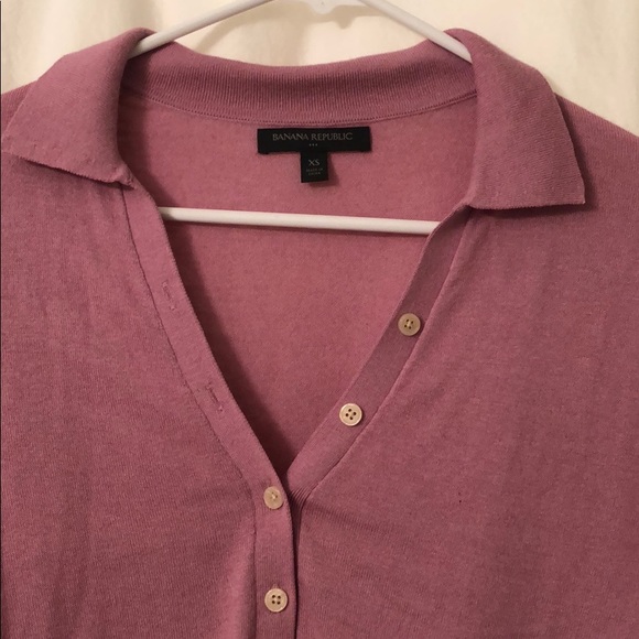 Pink polo sweater - Picture 2 of 4